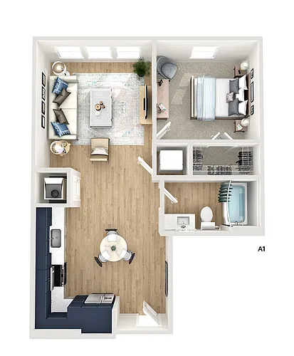 Floor plan A1