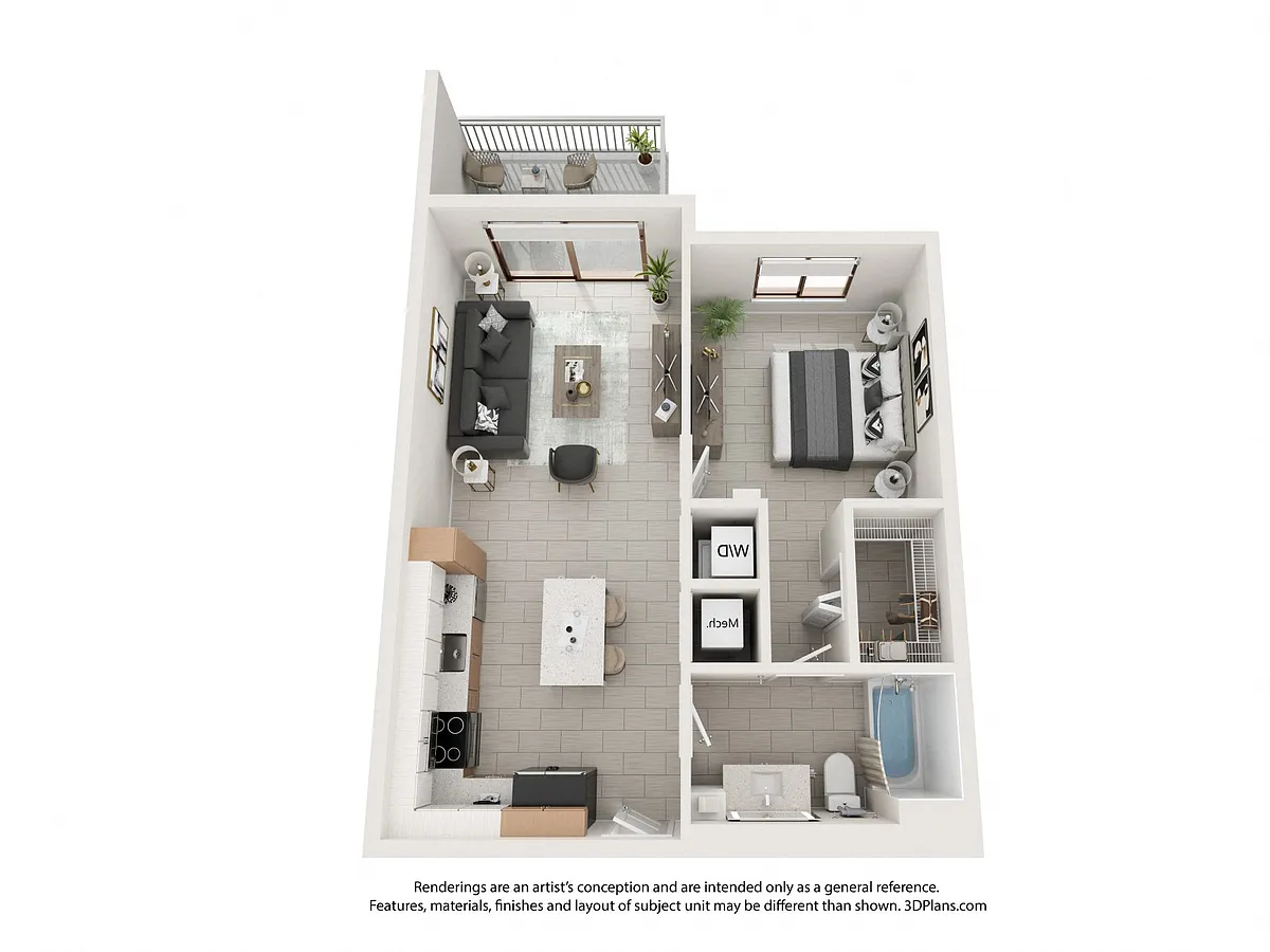 Floor plan Model A6