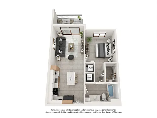 Floor plan Model A6