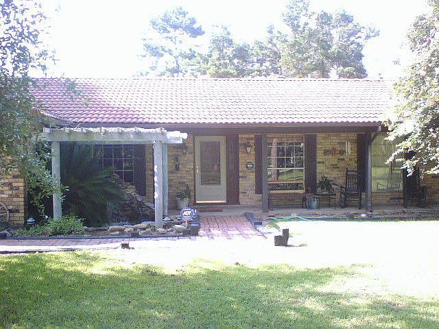 from the front