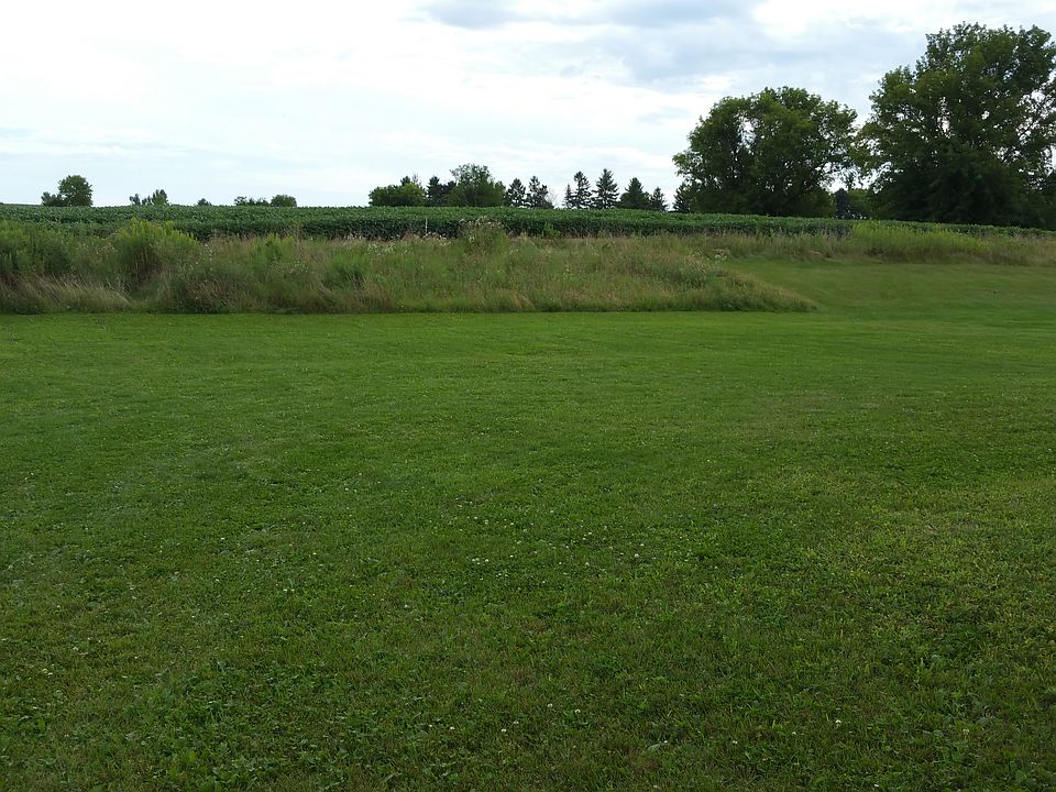 Large private backyard