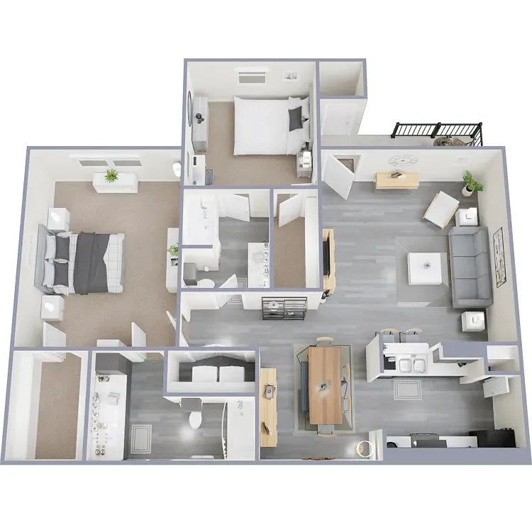 Floor plan B2-Douglas