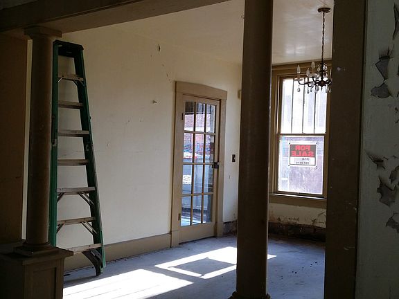 Stately door from foyer.