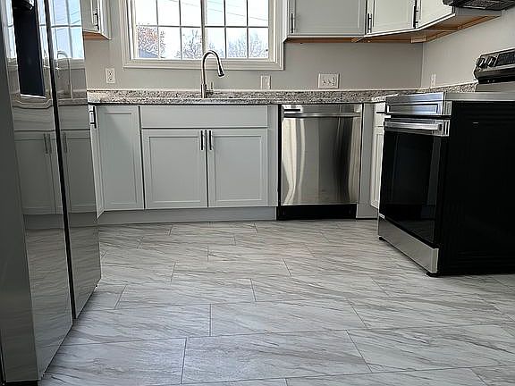New flooring and lighting
