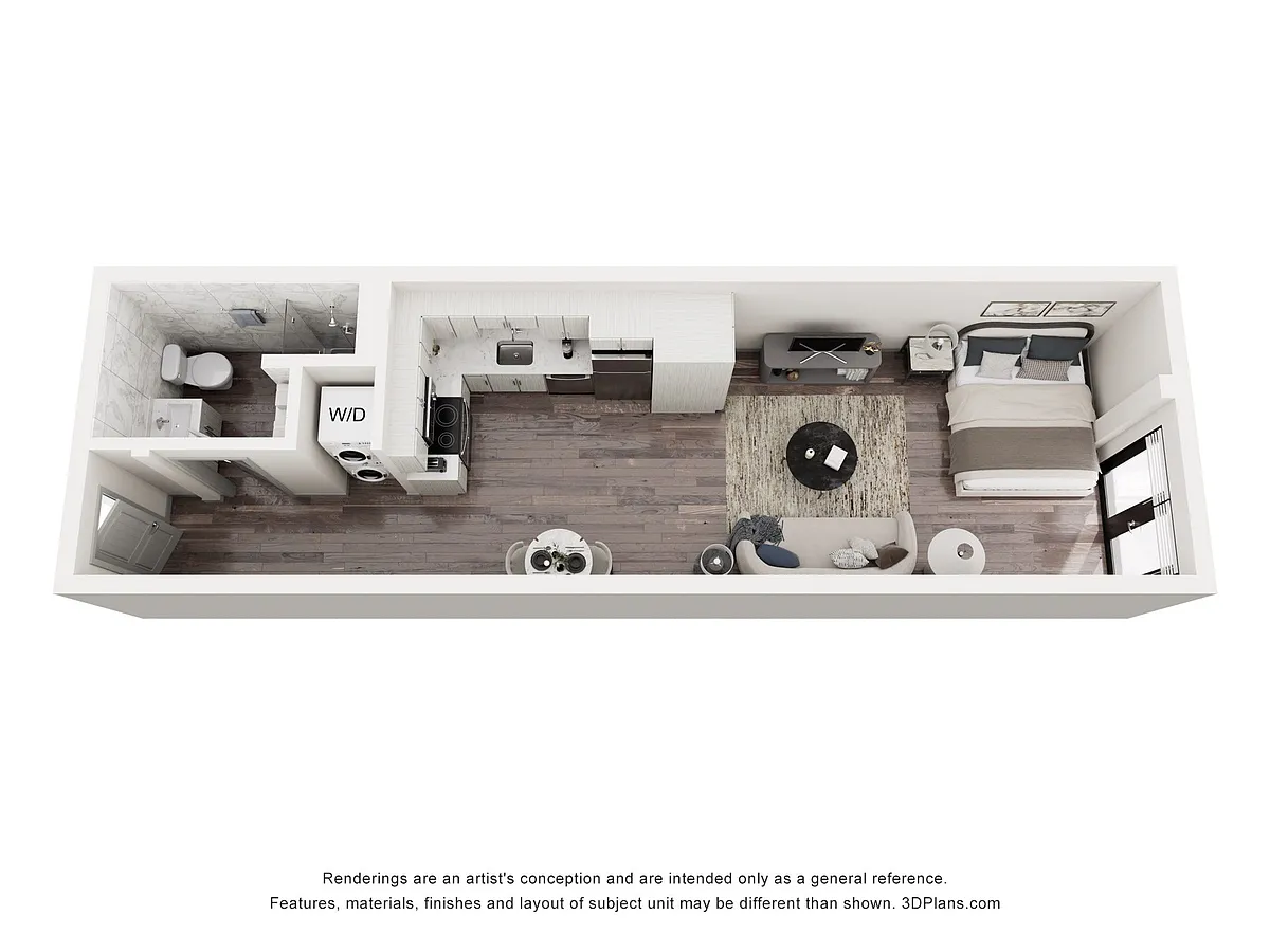 Floor plan M10 - Furnished