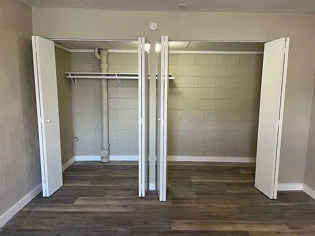 open closet