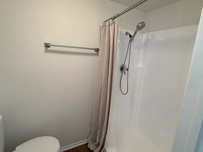 Downstairs shower