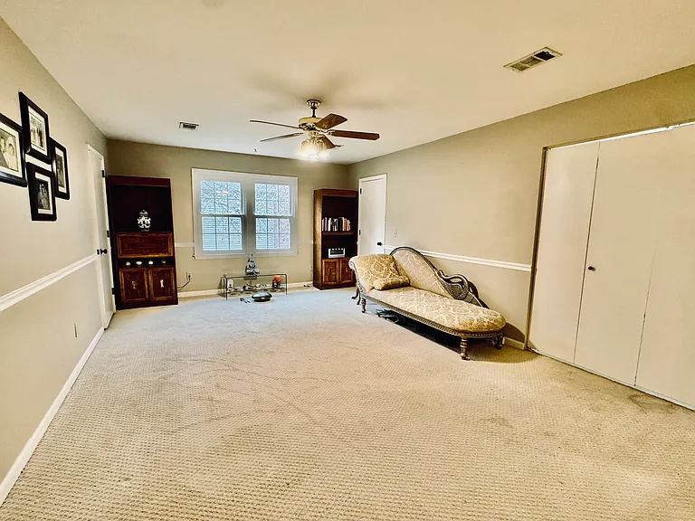 washer dryer in recreational room closet