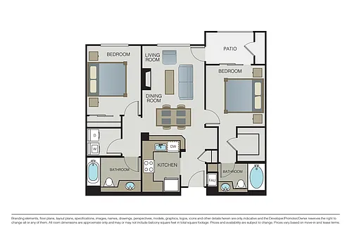 Floor plan La Calabria
