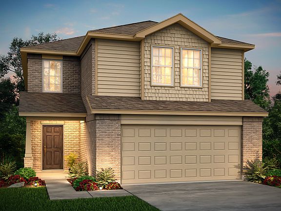 The Springfield, a 2-story new home showing Home Exterior W