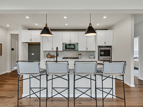 Kitchen with Pendant Lighting