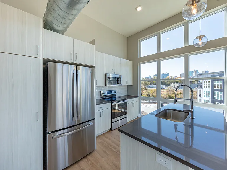 Spacious Kitchens