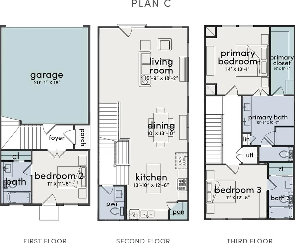 3 bed, 3.5 bath, 1778 sqft, $2,695 — Photo 2