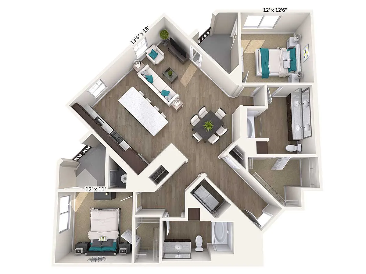 Floor plan B4