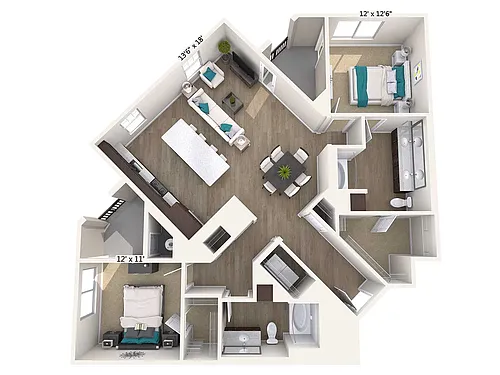 Floor plan B4