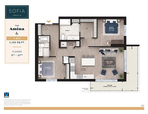 Floor plan Amina