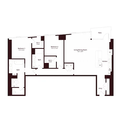Floor plan Obsidian