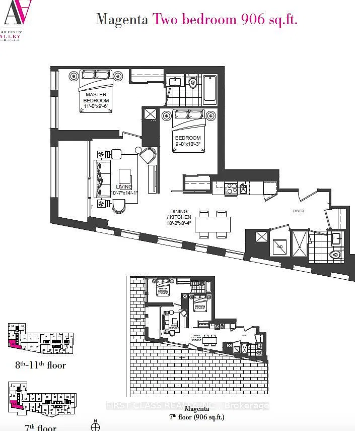 2 bed, $3,300 — Photo 1