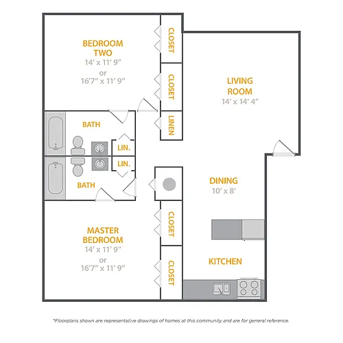Floor plan Marina