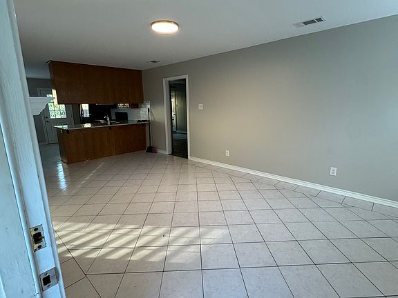 Entering living space from front door