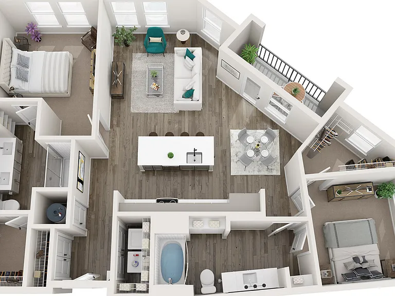 Two Bedroom Two Bath Floor Plan Two Bedroom Two Bath Floor Plan