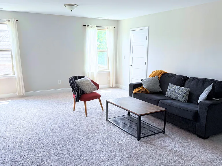Bonus Room with 2 attic storage spaces door access on either sides