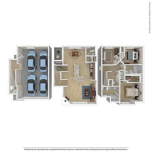 Floor plan 3X25