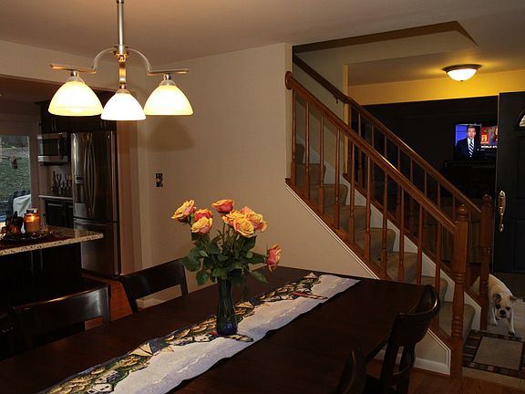 Dining room & living room