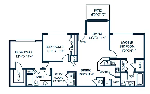 Floor plan C4