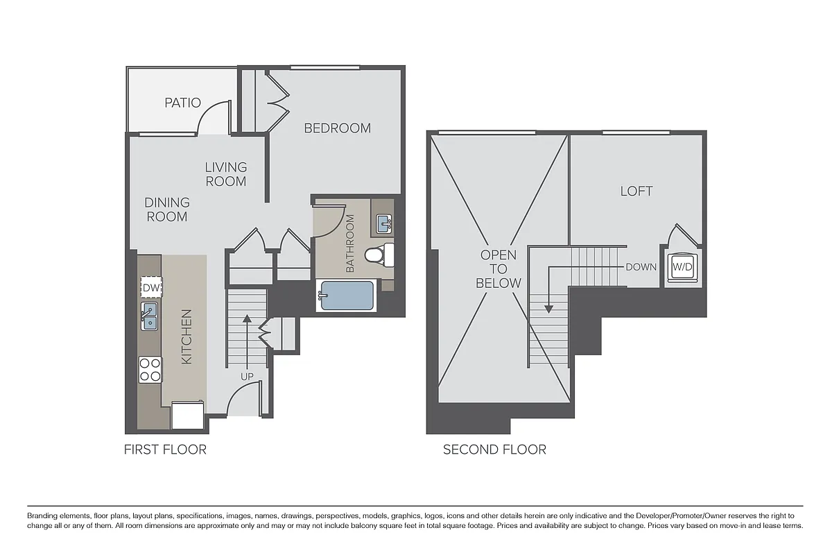 Floor plan Whisky Loft