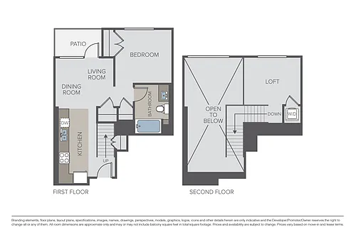 Floor plan Whisky Loft