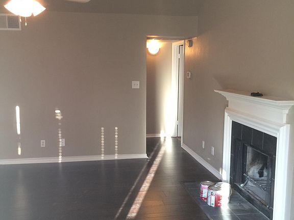 Fireplace in living room