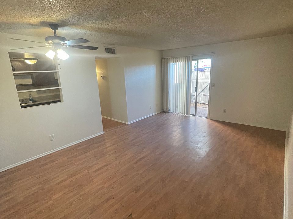 Living room view from front door.