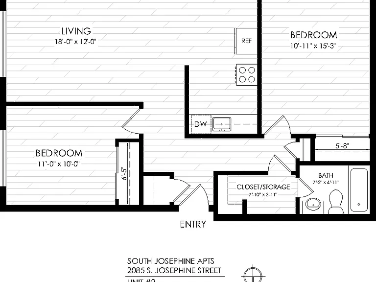 South Josephine Apartments — Photo 34