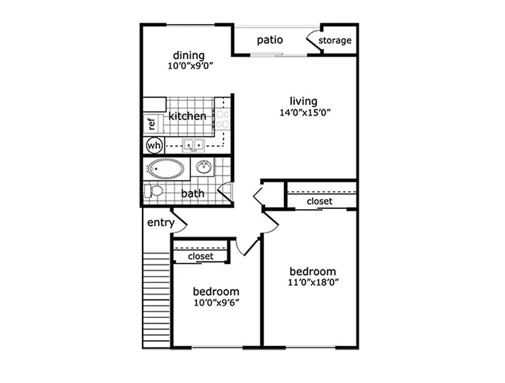 Floor plan B1