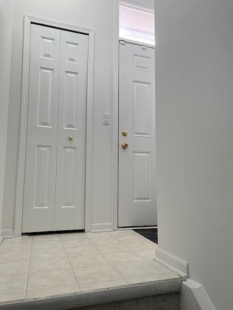 Coat Closet at Entrance Door