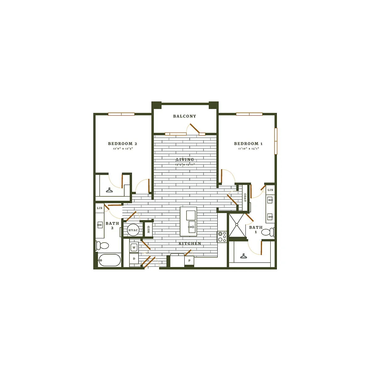 Floor plan Harrington