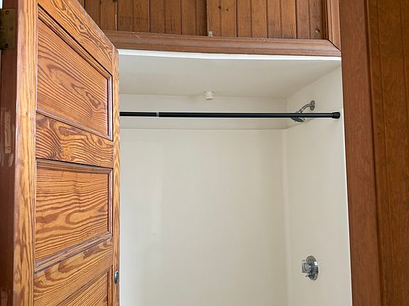 Bathroom with upper storage