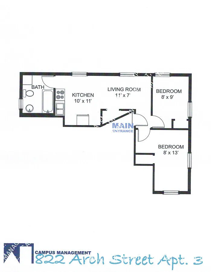 Building Photo - 822 Arch St #3