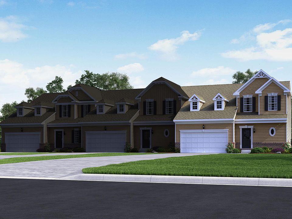 Elevation E Opt Partial Brick Front Dormers