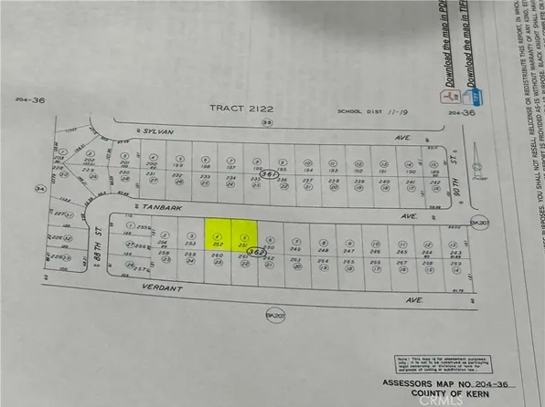 0 Tanbark Ave #252, California City, CA 93505