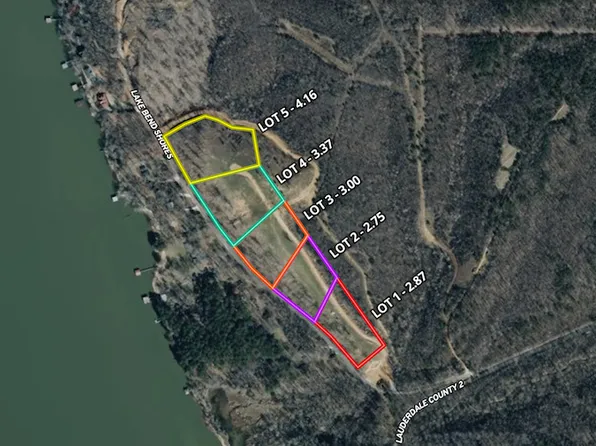 Lake Bend Shores Dr Lot 2, Florence, AL 35633