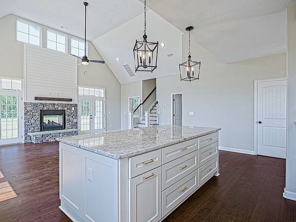 kitchen island living room