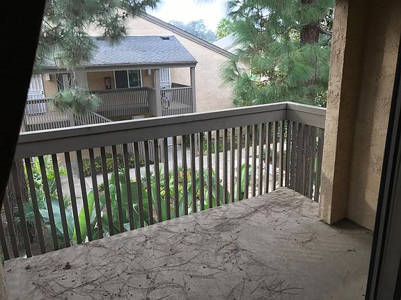 outside private deck