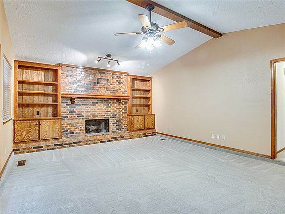 Living room view from front door.