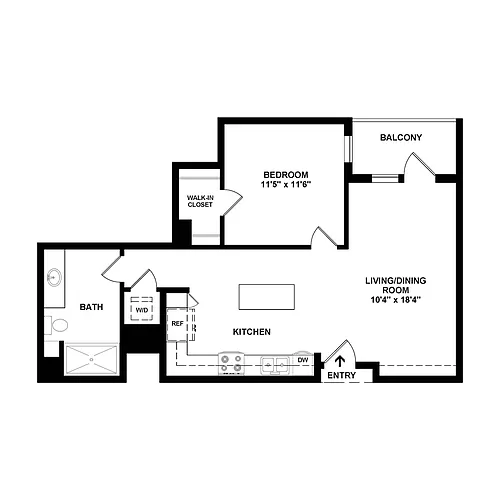 Floor plan Plan A4