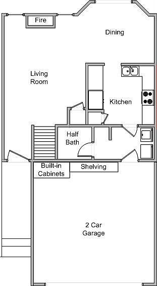 Floorplan  -- First Floor