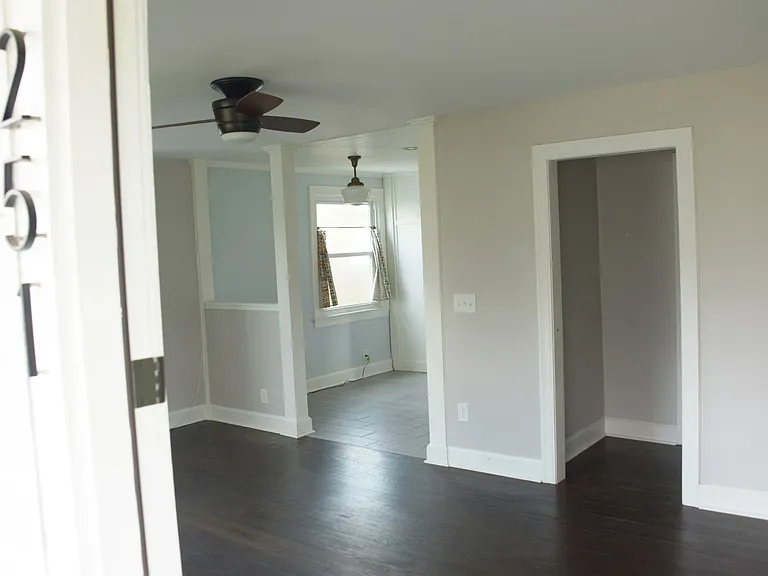 Entering through the front door