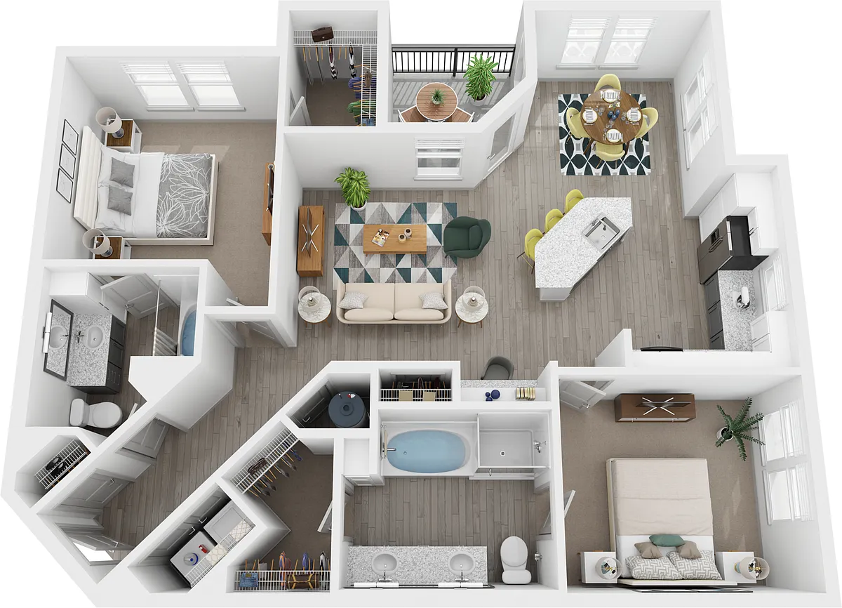 Floor plan B2
