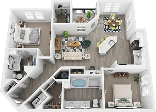 Floor plan B2